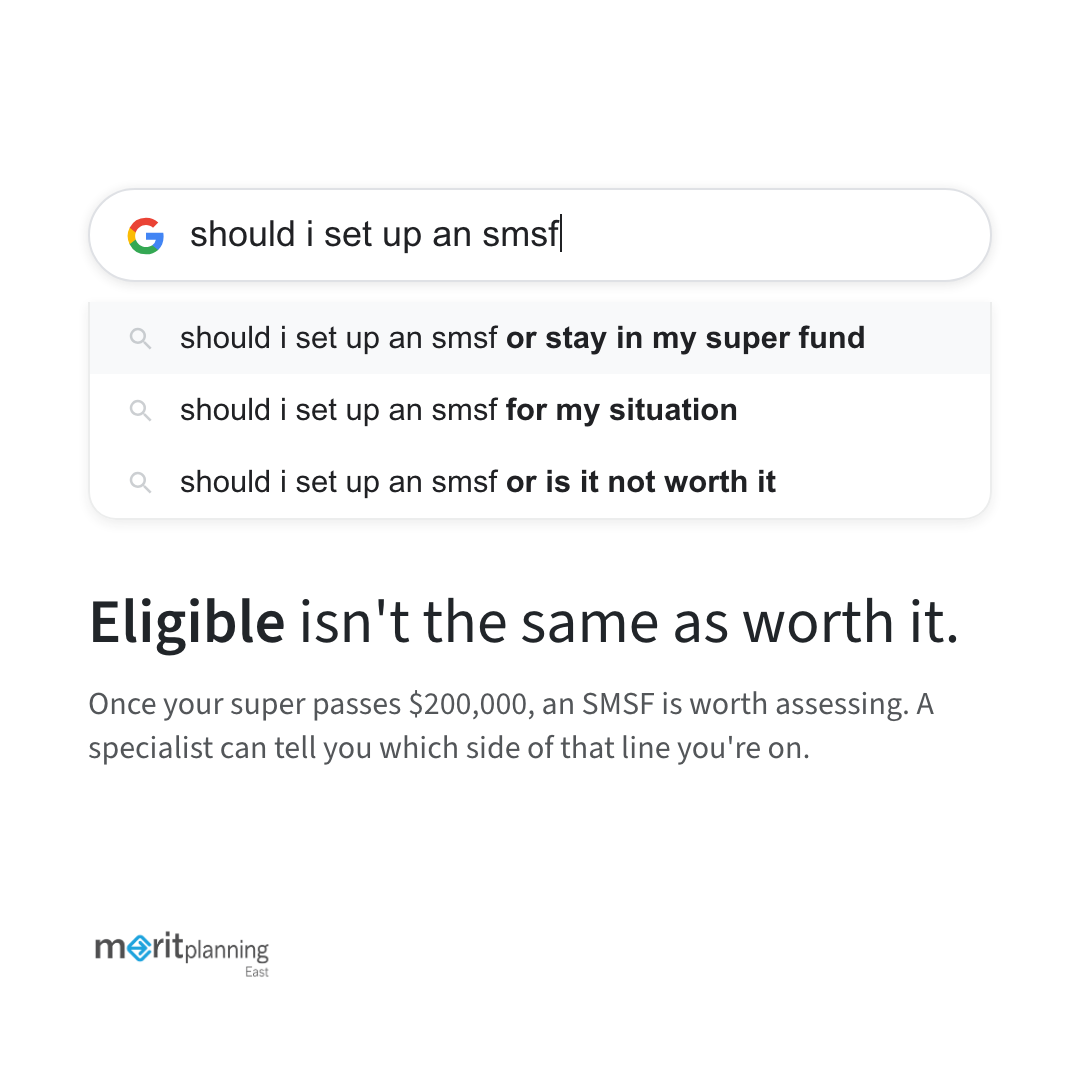 Balance-as-Question Search Mockup ad creative